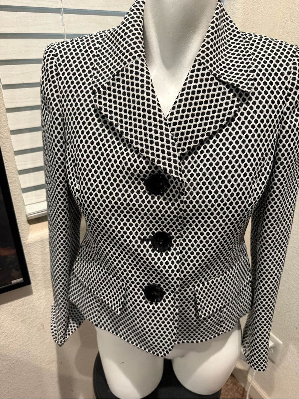 Kasper Plaid Blazer